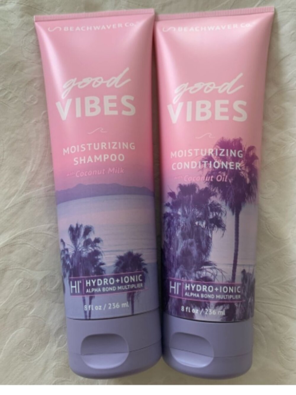 Beachwaver Good Vibes Shampoo + Conditioner NEW SEALED